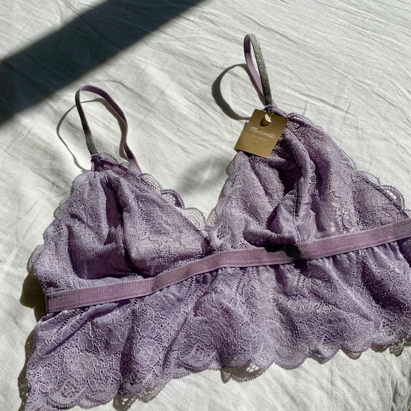 Madewell Other - Madewell Lavender Lace Bralette